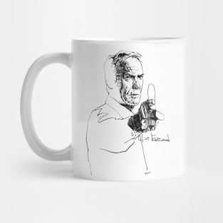 Clint Pencil Art Mug